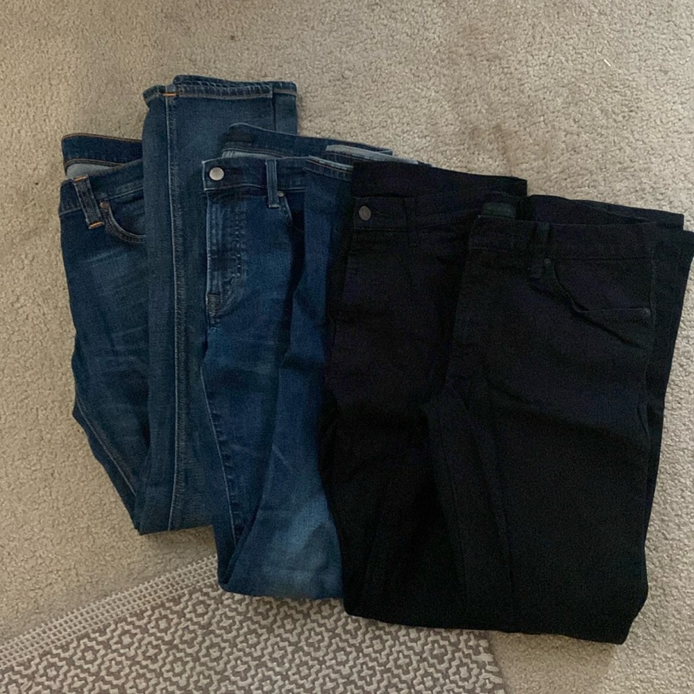 Uniqlo Dark Wash Jeans Bundle